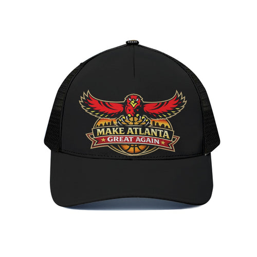 ATL Trucker — ATL Flag Black Mesh
