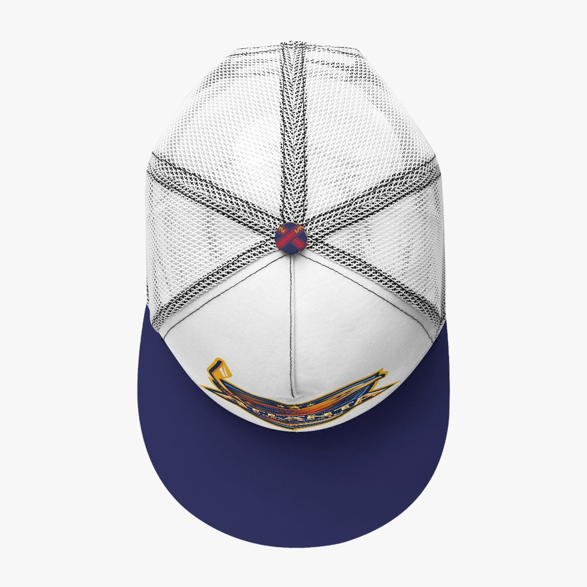 Skyline Snapback — Mascot Seal Red Bill