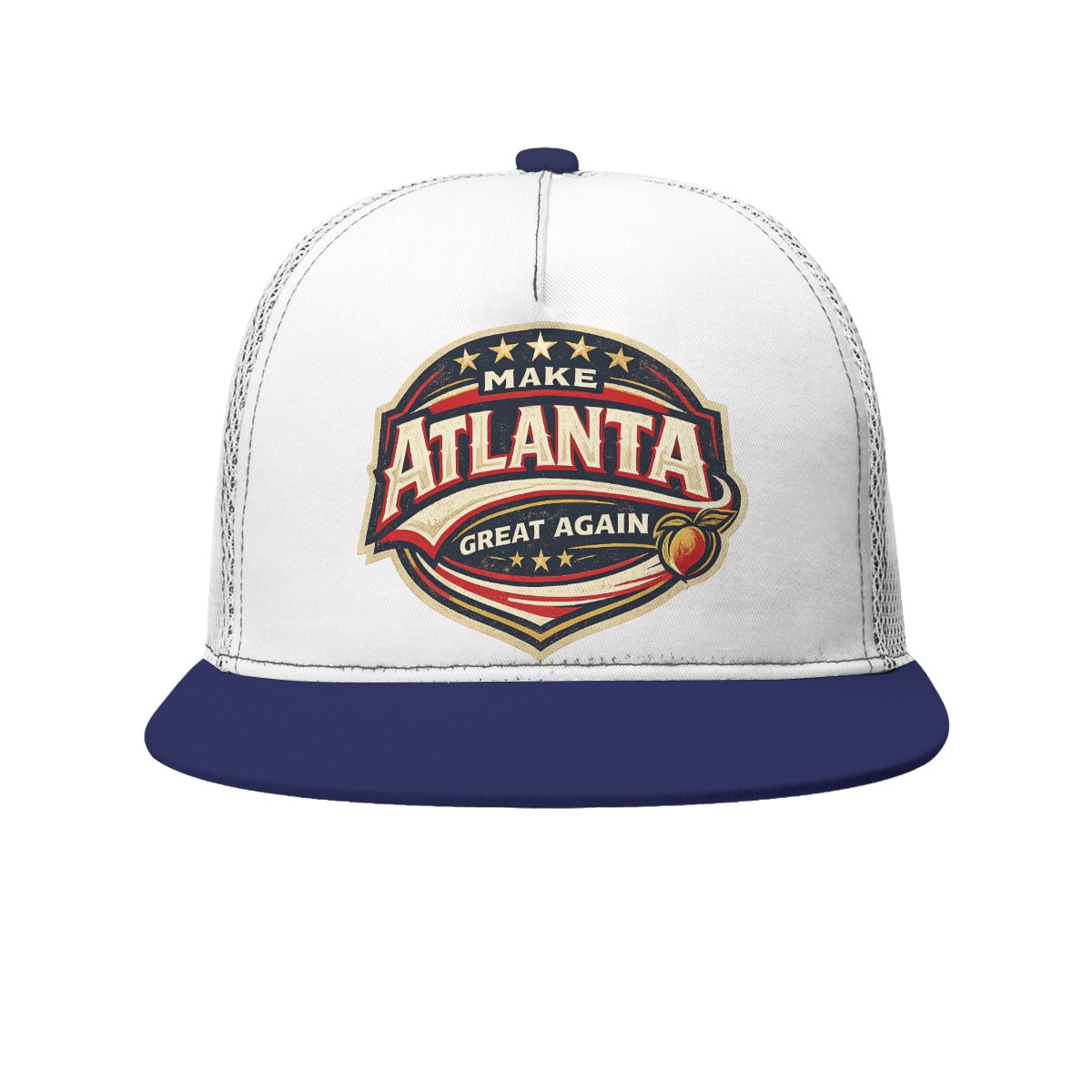 Skyline Snapback — ATL Flag Stars & Stripes
