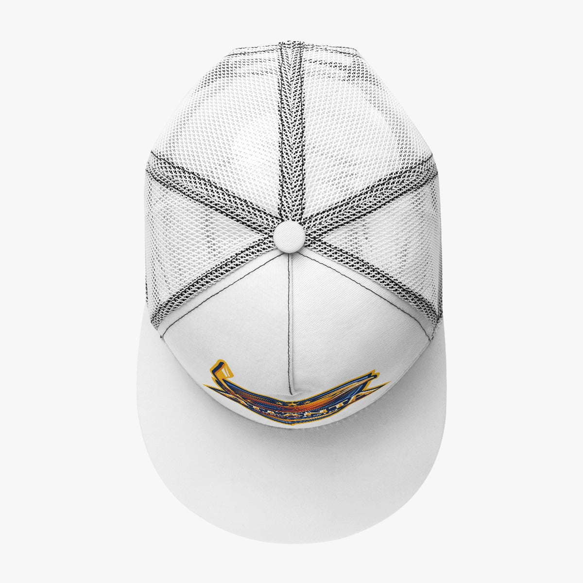 Skyline Snapback — Mascot Face Laughing