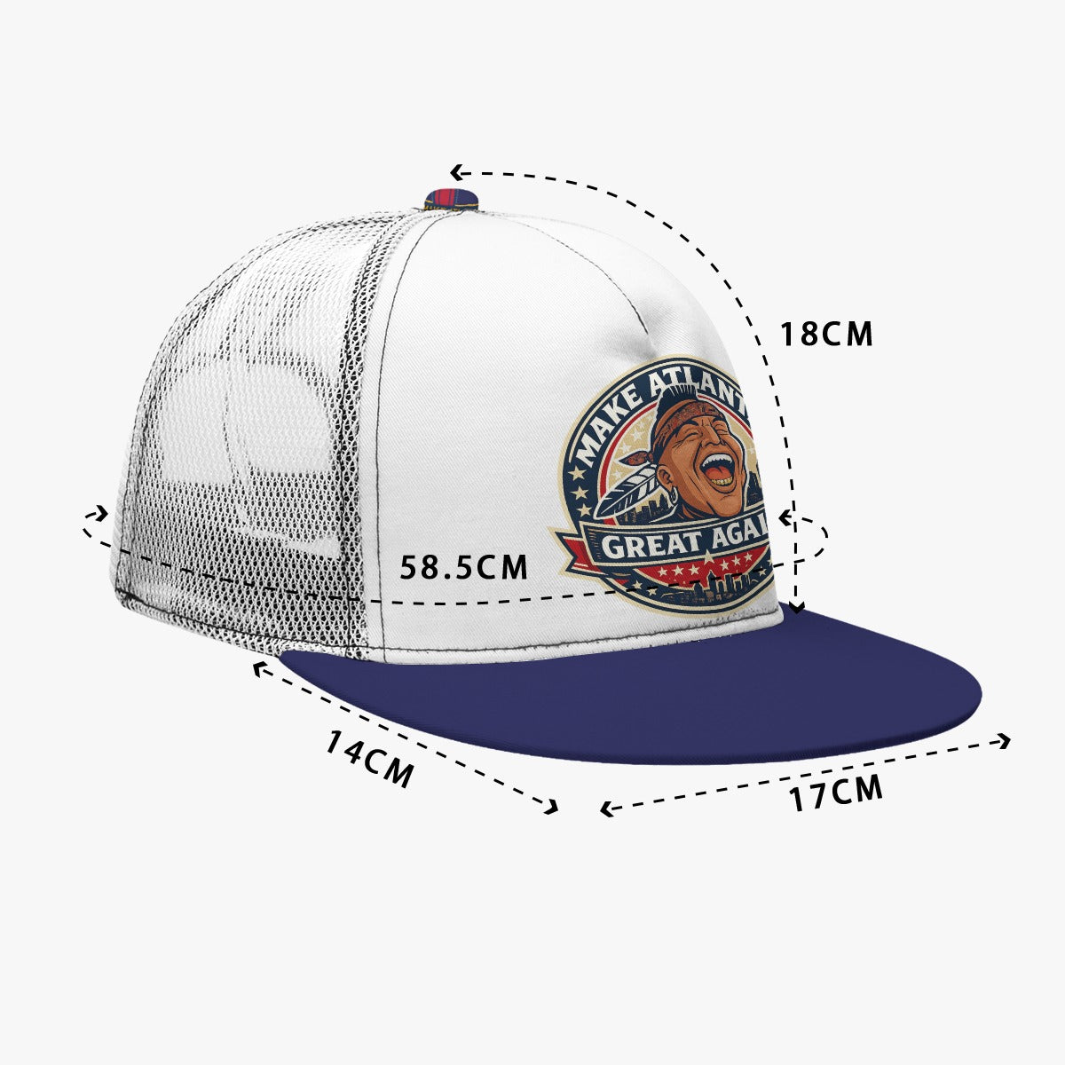 Skyline Snapback — Skyline Badge Red