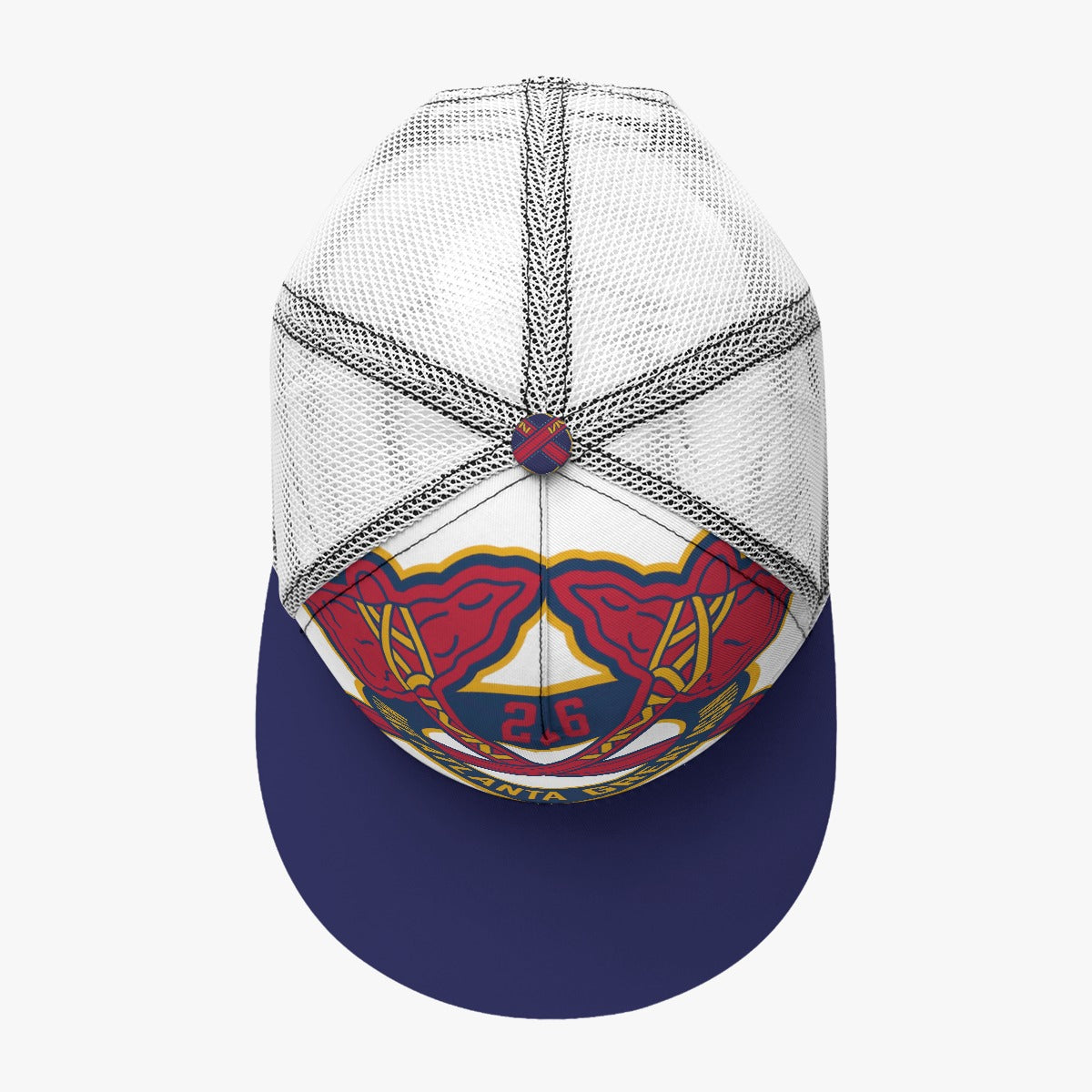 Skyline Snapback — Classic Tomahawk Red