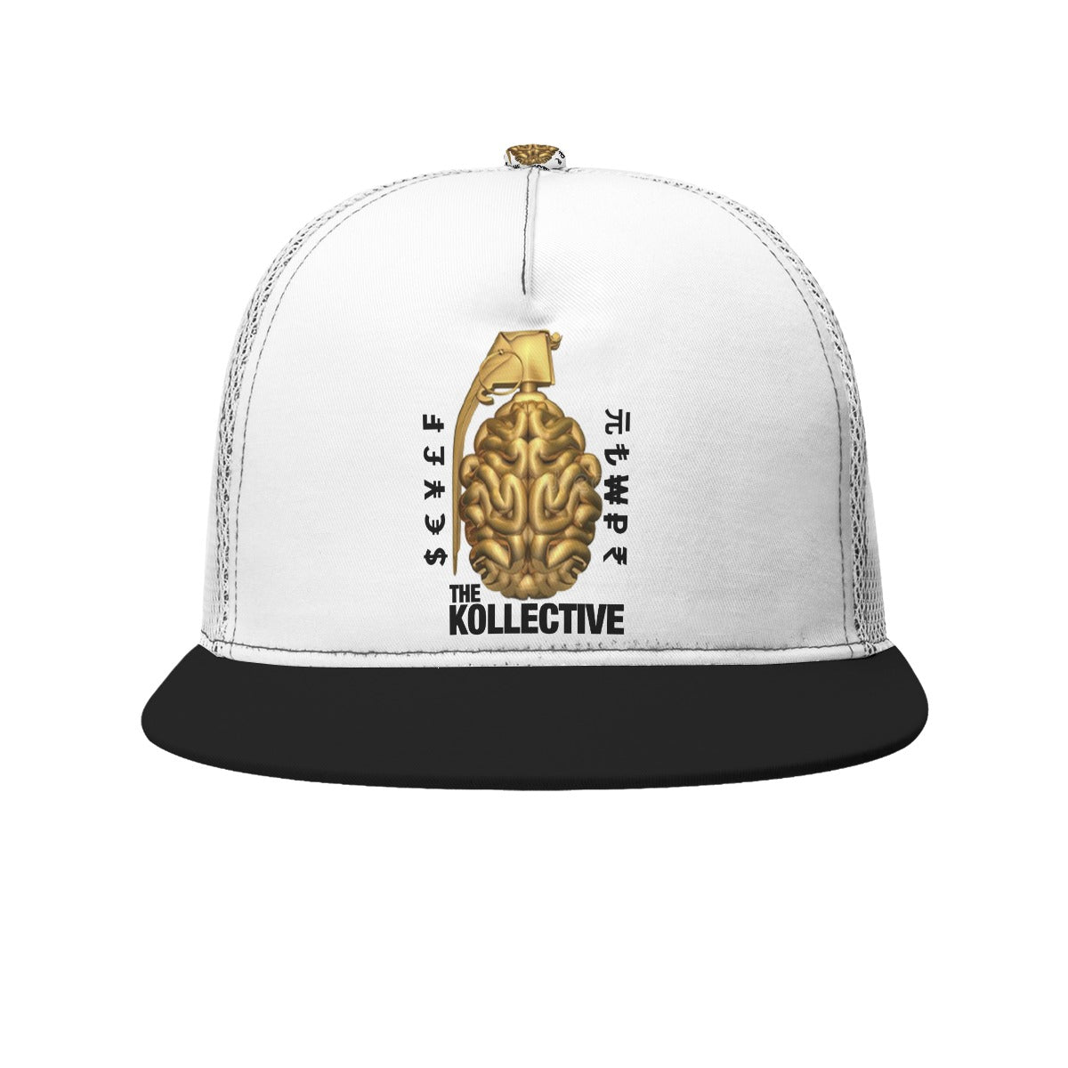 Skyline Snapback — Phoenix Fire White