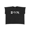 Raw Edge Boxy Non-Shrink T-Shirt