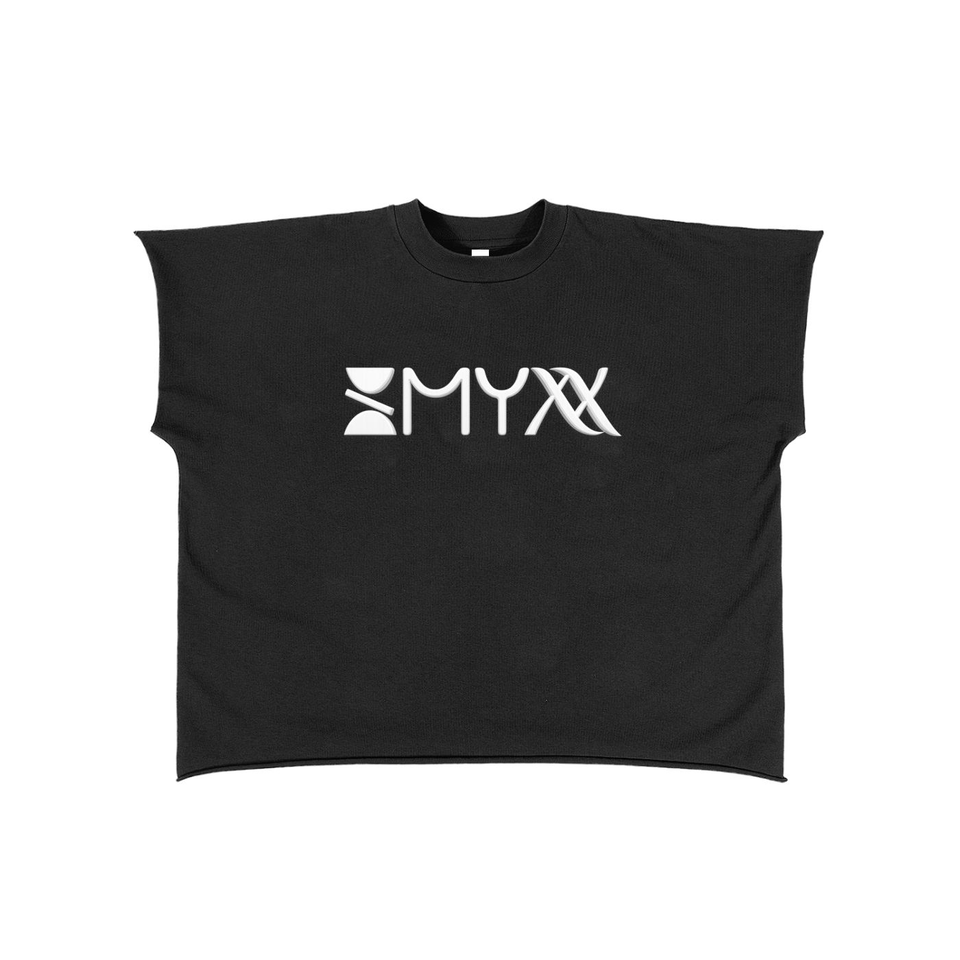 Raw Edge Boxy Non-Shrink T-Shirt
